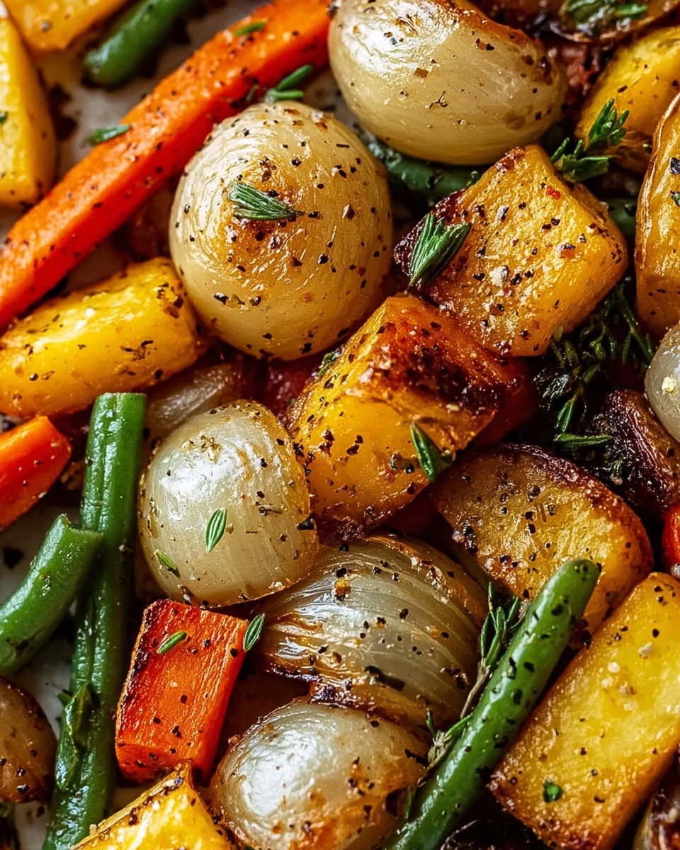 Garlic Herb Roasted Vegetables Recipe - Recipe Image