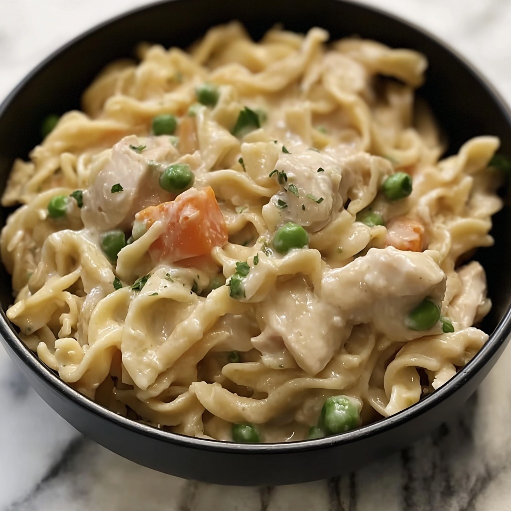 One Pot Chicken and Noodles Recipe - Recipe Image