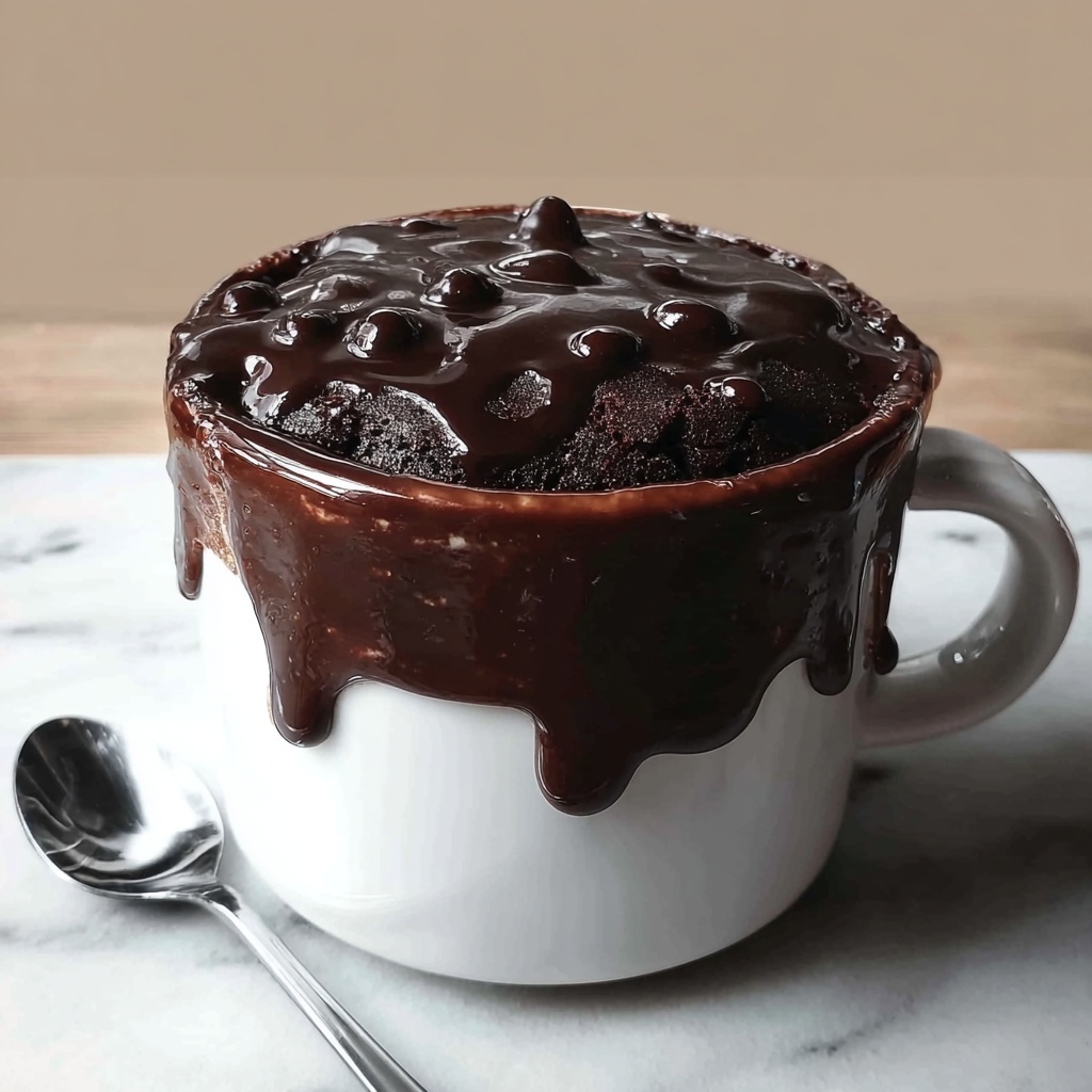Chocolate Mug Cake Recipe - Recipe Image