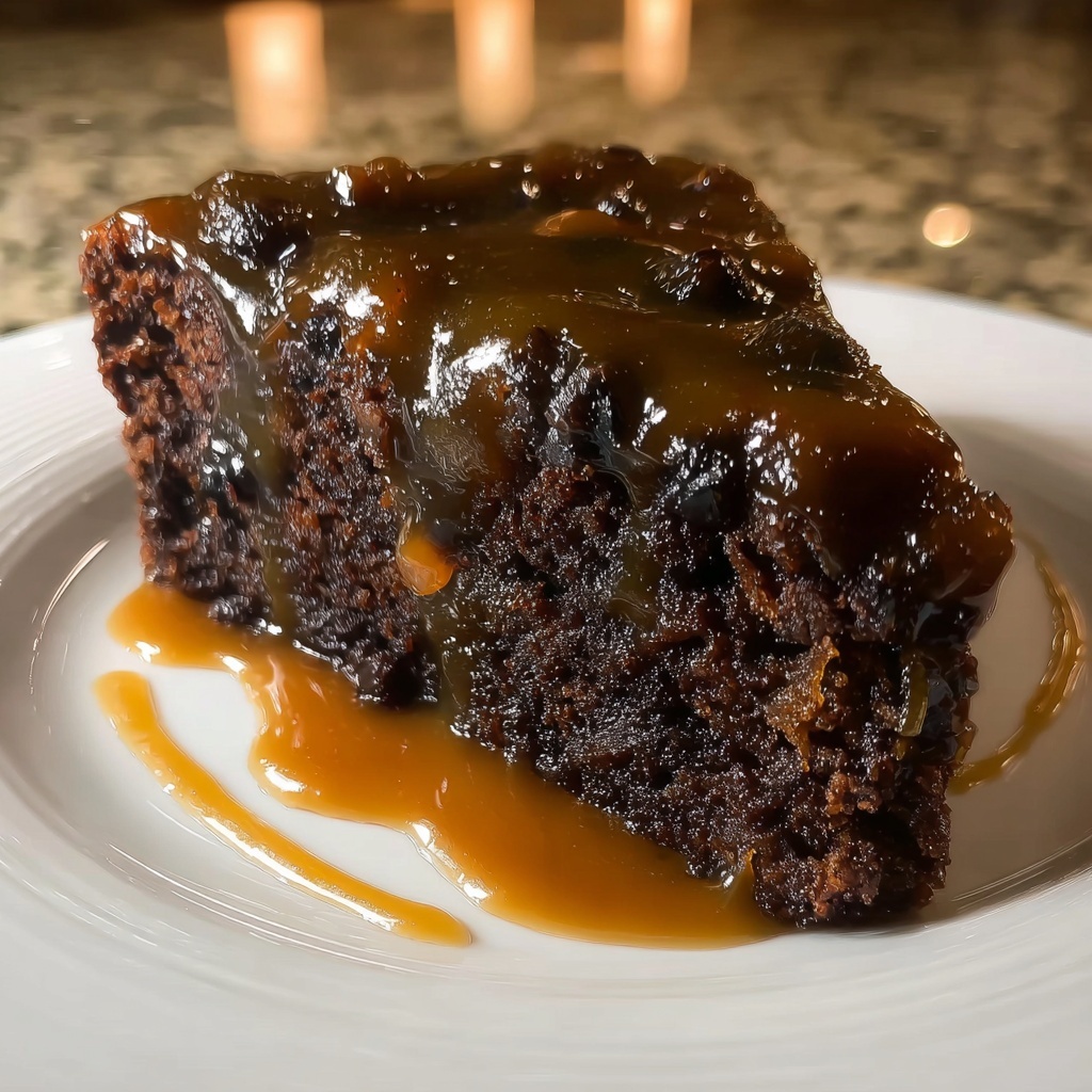 Warm Apple Date Treacle Cake with Butter Sauce Bliss Recipe - Recipe Image