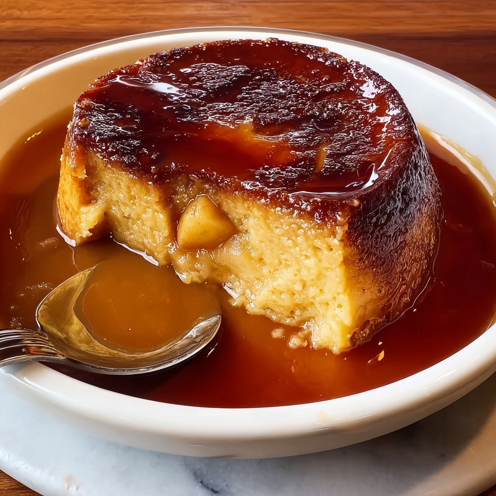 Apple Date Cinnamon Pudding with Creamy Toffee Bliss Recipe - Recipe Image