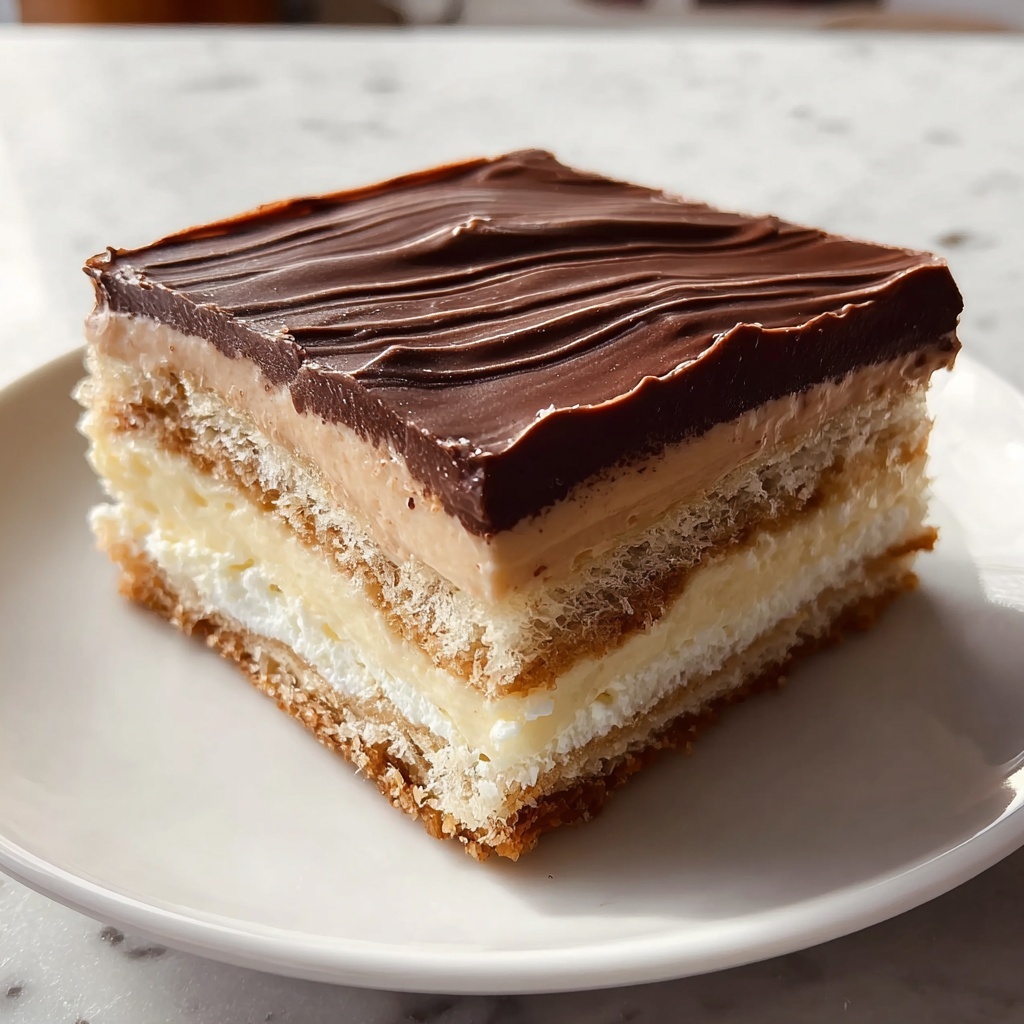 Eclair Cake: 7 Indulgent Layers of Pure Bliss Recipe - Recipe Image