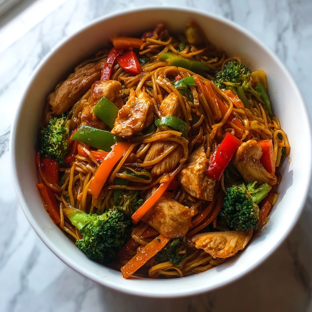 Garlic Chicken Lo Mein: 5 Reasons to Love this Delightful Dish Recipe - Recipe Image