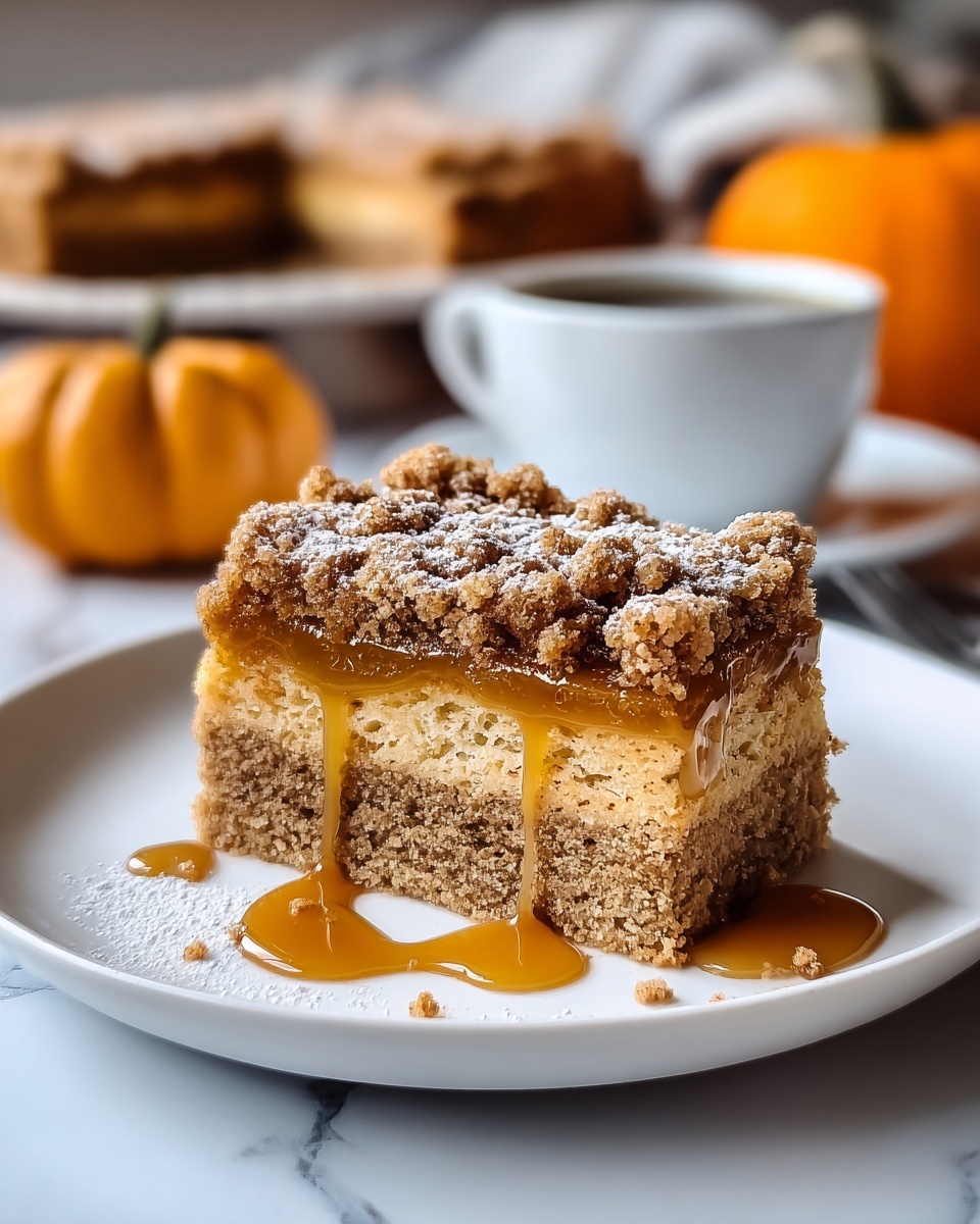 Pumpkin Coffee Cake with Streusel Topping Recipe - Recipe Image