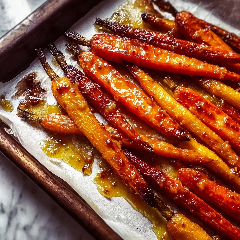 Roasted Carrots with Maple Tahini Drizzle Recipe - Recipe Image