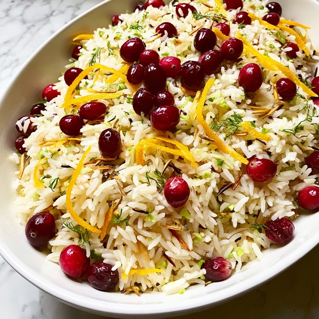 Cranberry Orange Rice Pilaf Recipe - Recipe Image