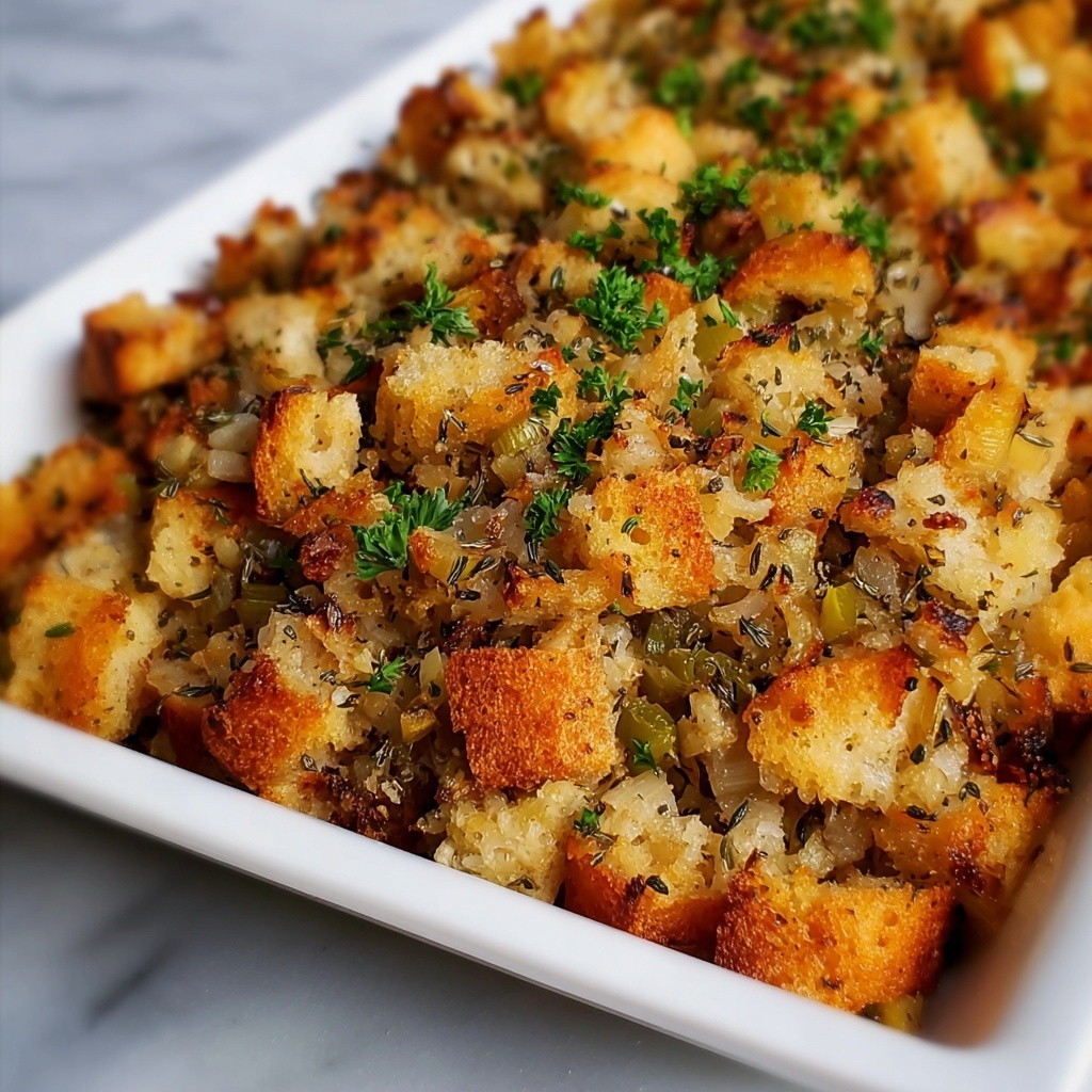 Classic Bread Stuffing: 7 Tips for Irresistible Flavor Recipe - Recipe Image