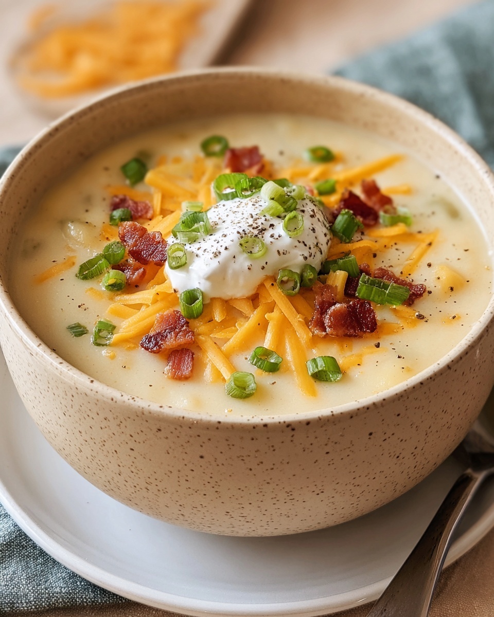 Loaded Baked Potato Soup Recipe - Recipe Image