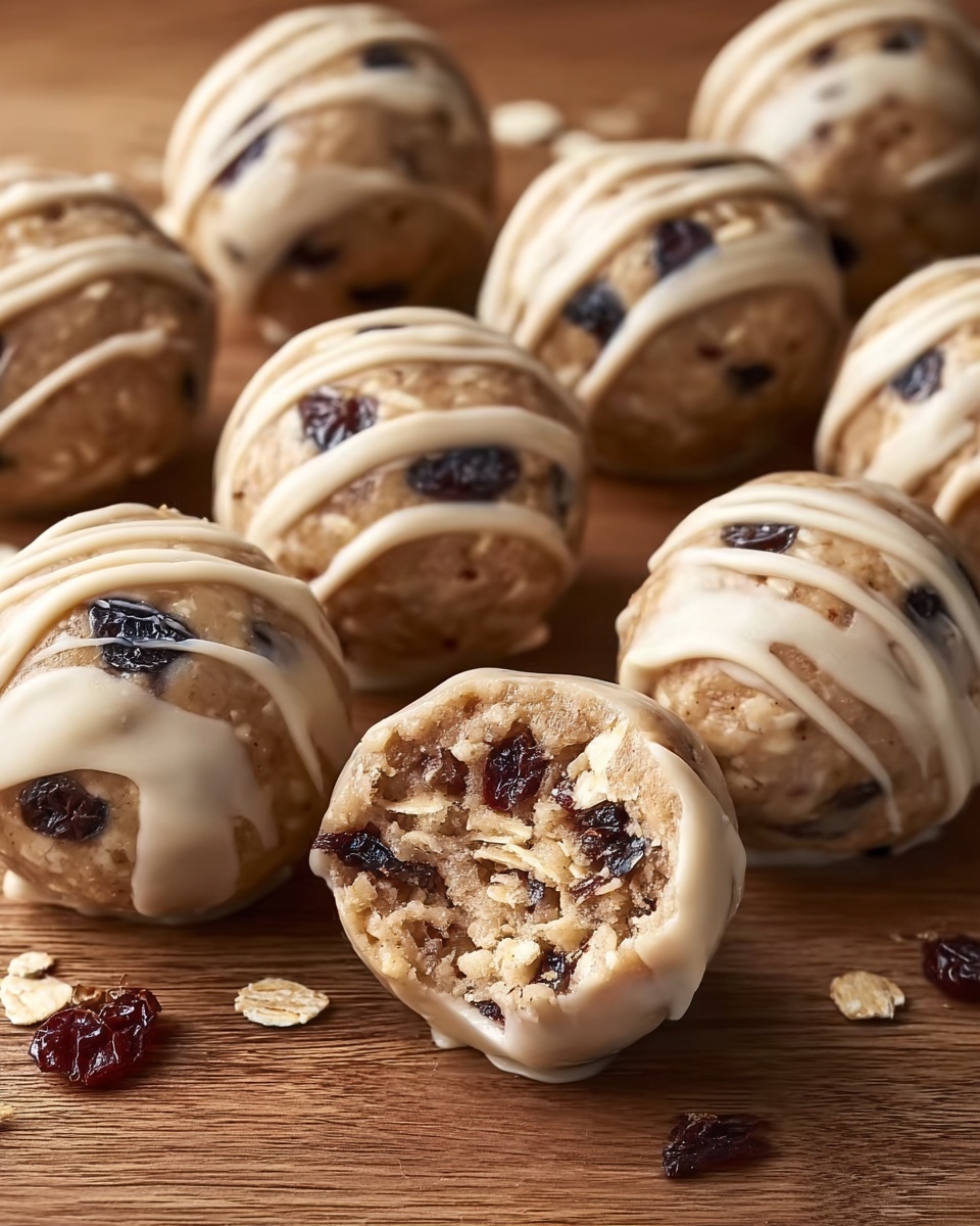 Oatmeal Raisin Protein Balls Recipe - Recipe Image