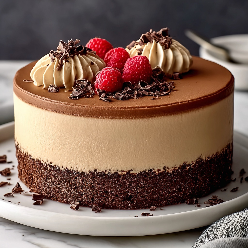 Decadent Chocolate Mousse Cake Recipe - Recipe Image