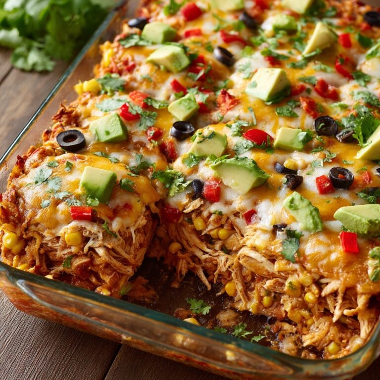 Chicken Burrito Casserole Recipe