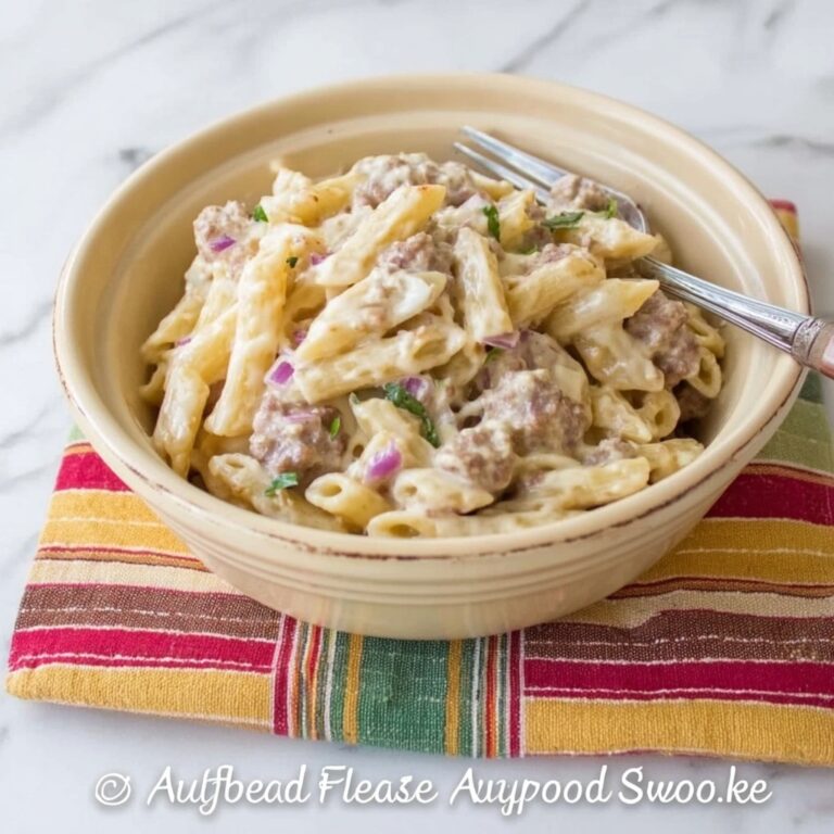 Italian Sausage & Alfredo Pasta Bake Recipe