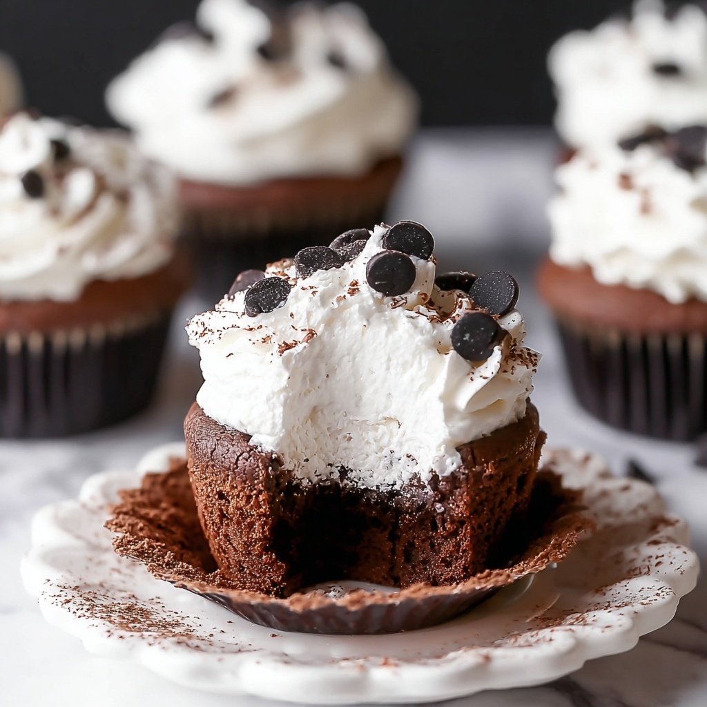 Chocolate Lasagna Cupcakes Recipe - Recipe Image