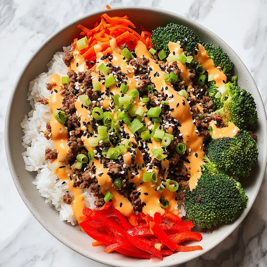 Bang Bang Ground Turkey Rice Bowls Recipe - Recipe Image