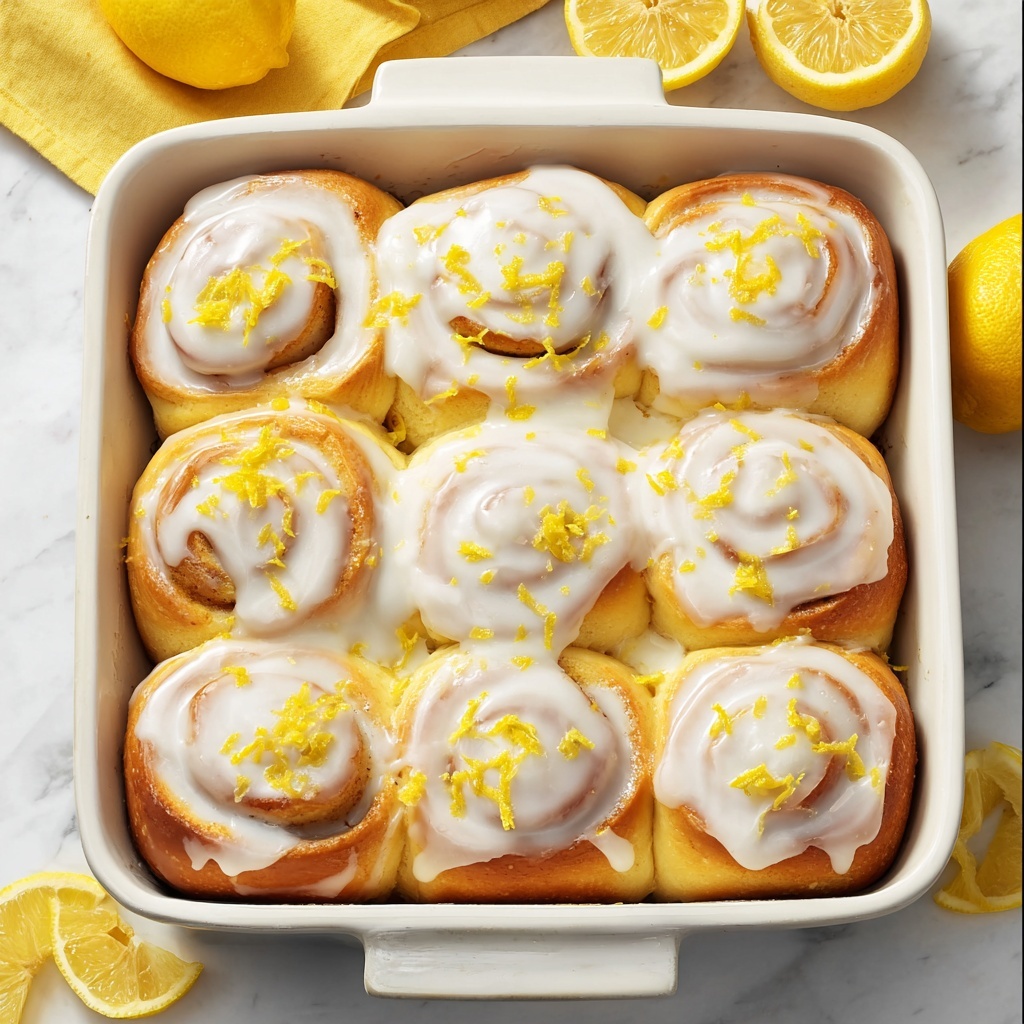 Lemon Sweet Rolls Recipe - Recipe Image