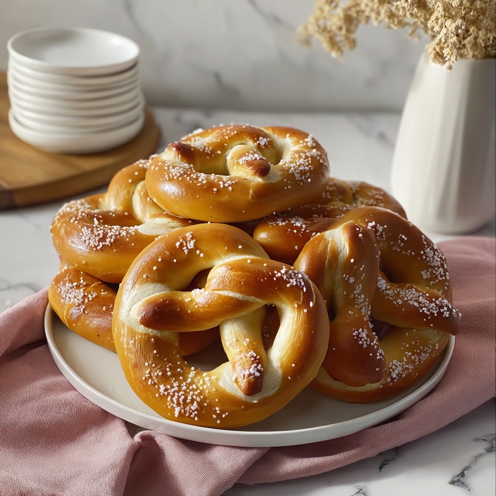 Buttery Soft Pretzels Recipe - Recipe Image