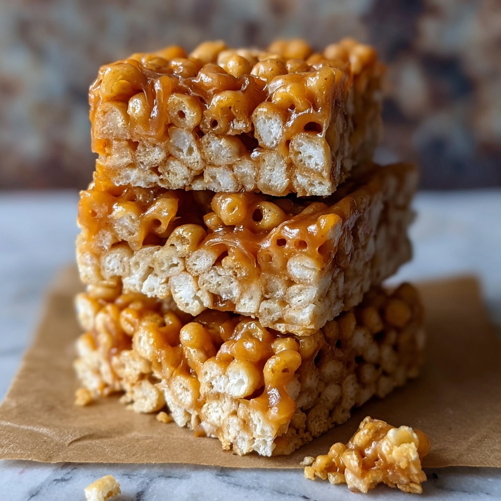 Brown Butter Dulce de Leche Rice Krispie Treats Recipe - Recipe Image