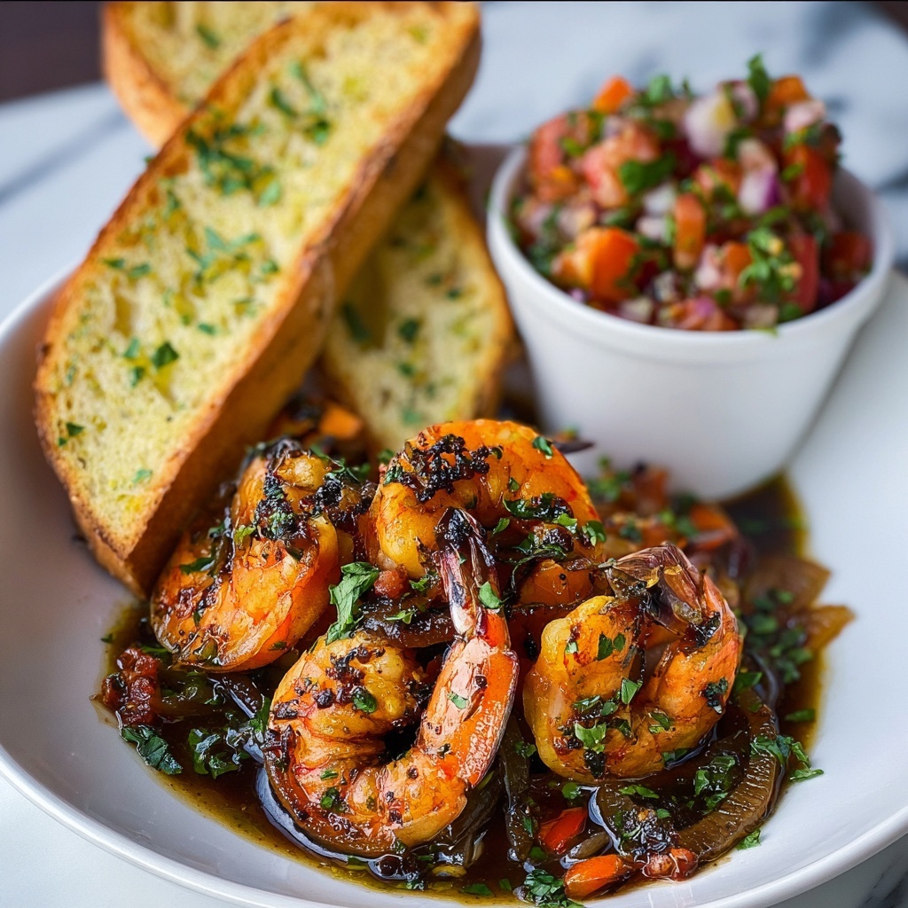 Pan Seared Chimichurri Shrimp Recipe - Recipe Image
