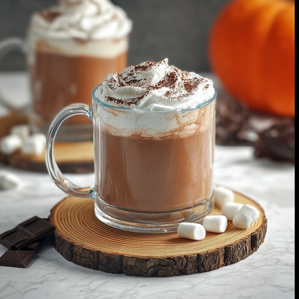 Pumpkin Hot Chocolate Recipe - Recipe Image