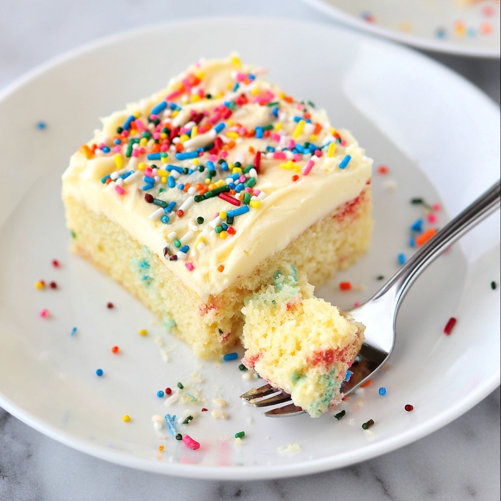 Skinny Funfetti Cake Recipe - Recipe Image