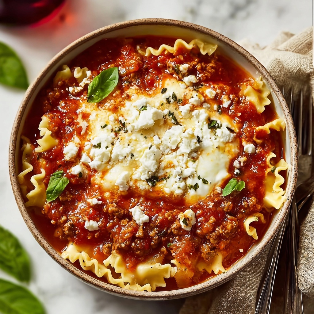 Hearty Lasagna Soup Recipe - Recipe Image