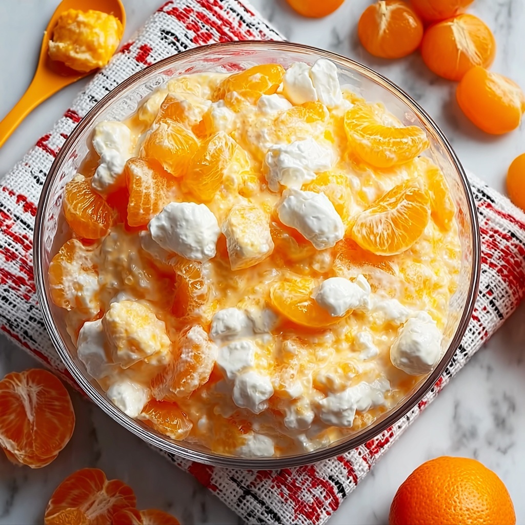 Orange Creamsicle Fluff Salad Recipe - Recipe Image