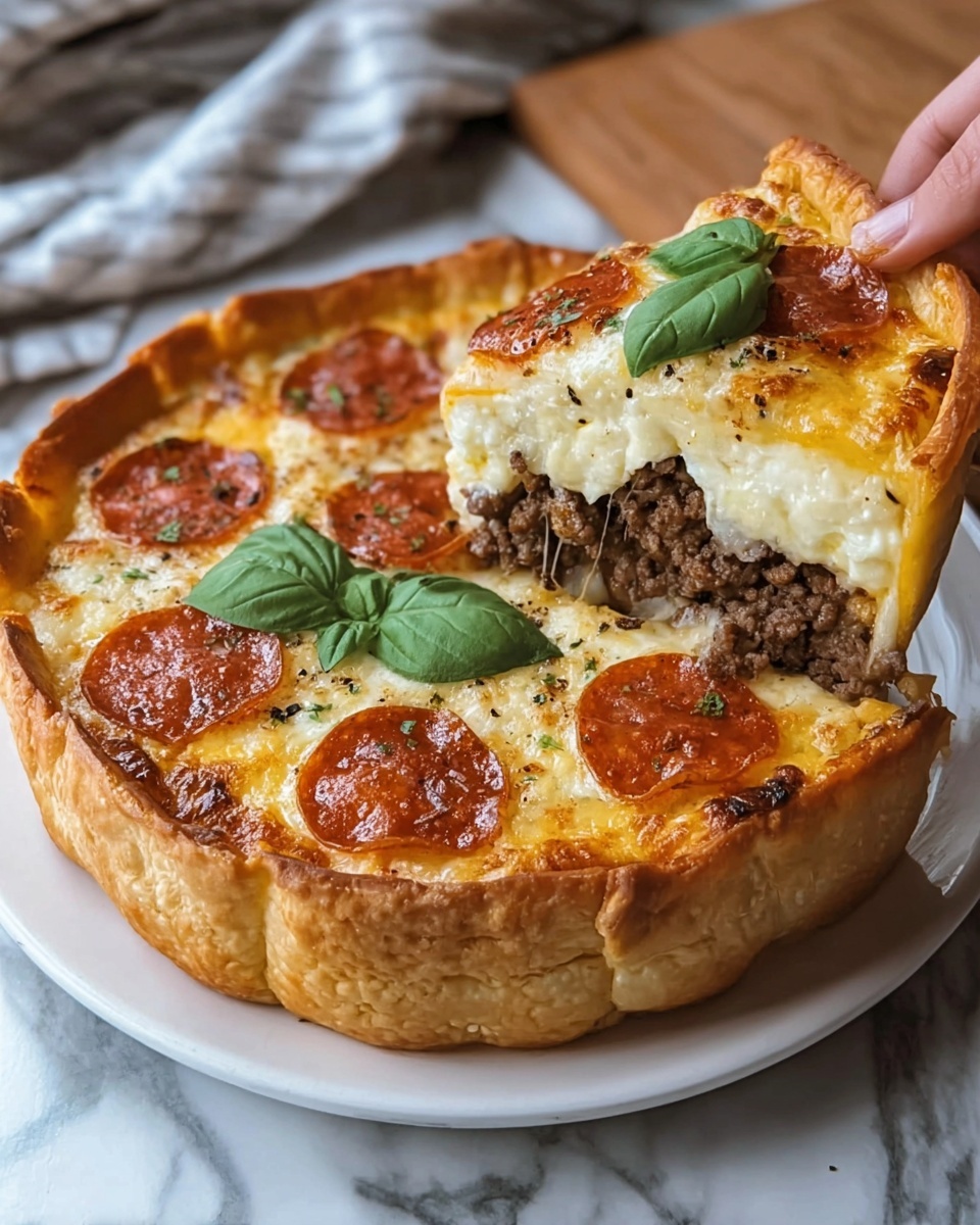 Hearty Pizza Pie Recipe - Recipe Image