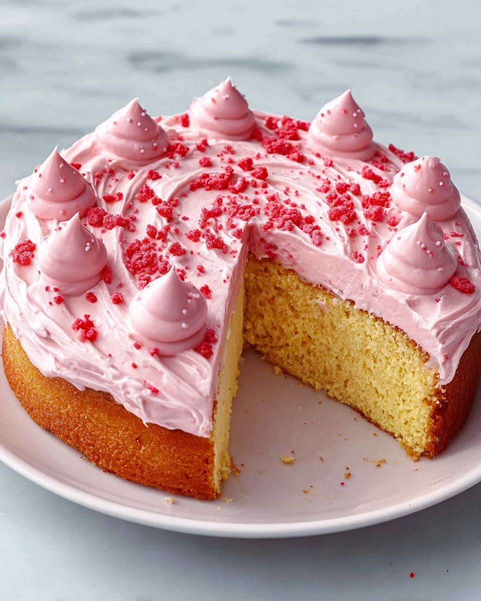 Big Pink Cookie Cake Recipe - Recipe Image