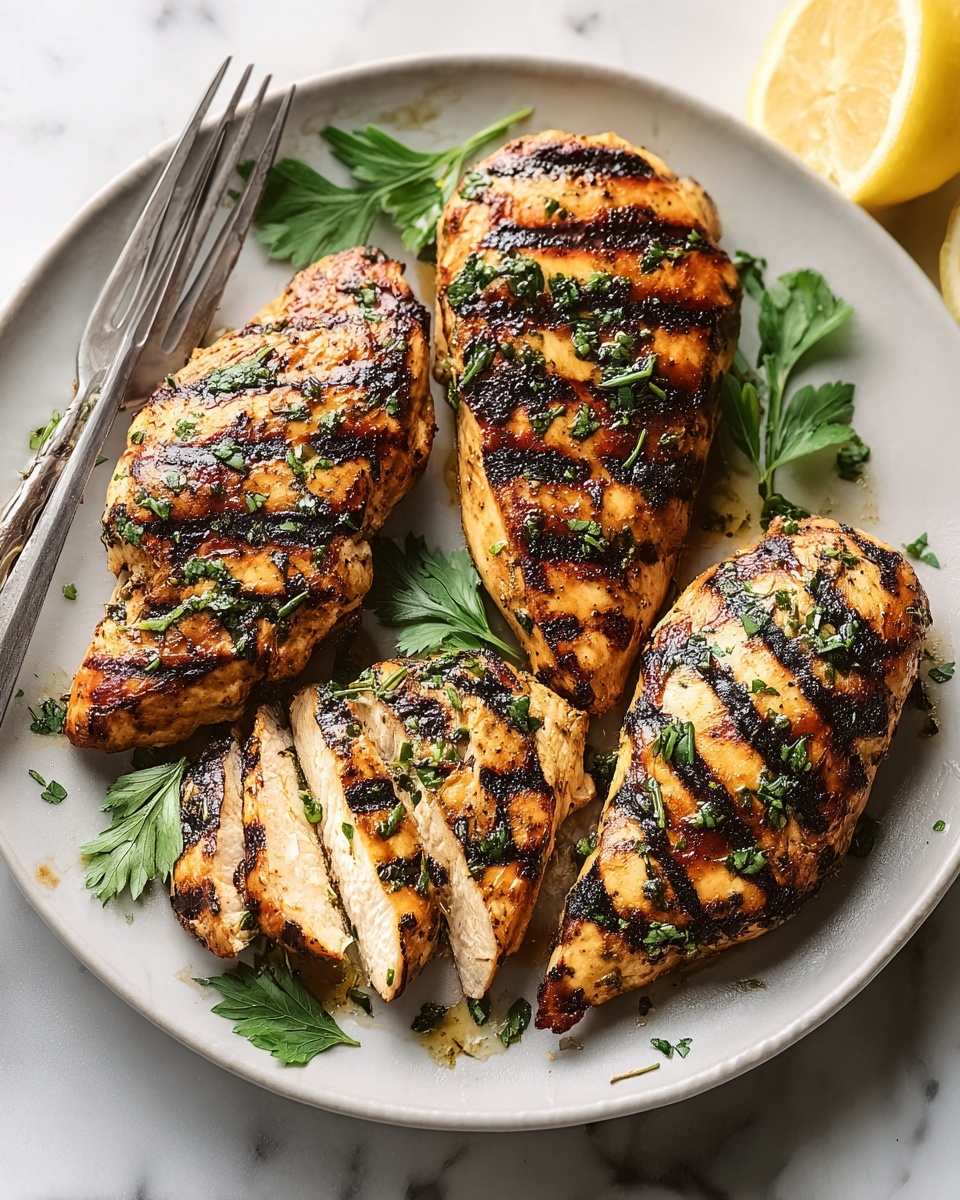 Lemon Herb Grilled Chicken Recipe - Recipe Image