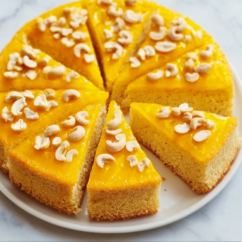 Classic Lebanese Semolina Cake with Nuts Recipe - Recipe Image