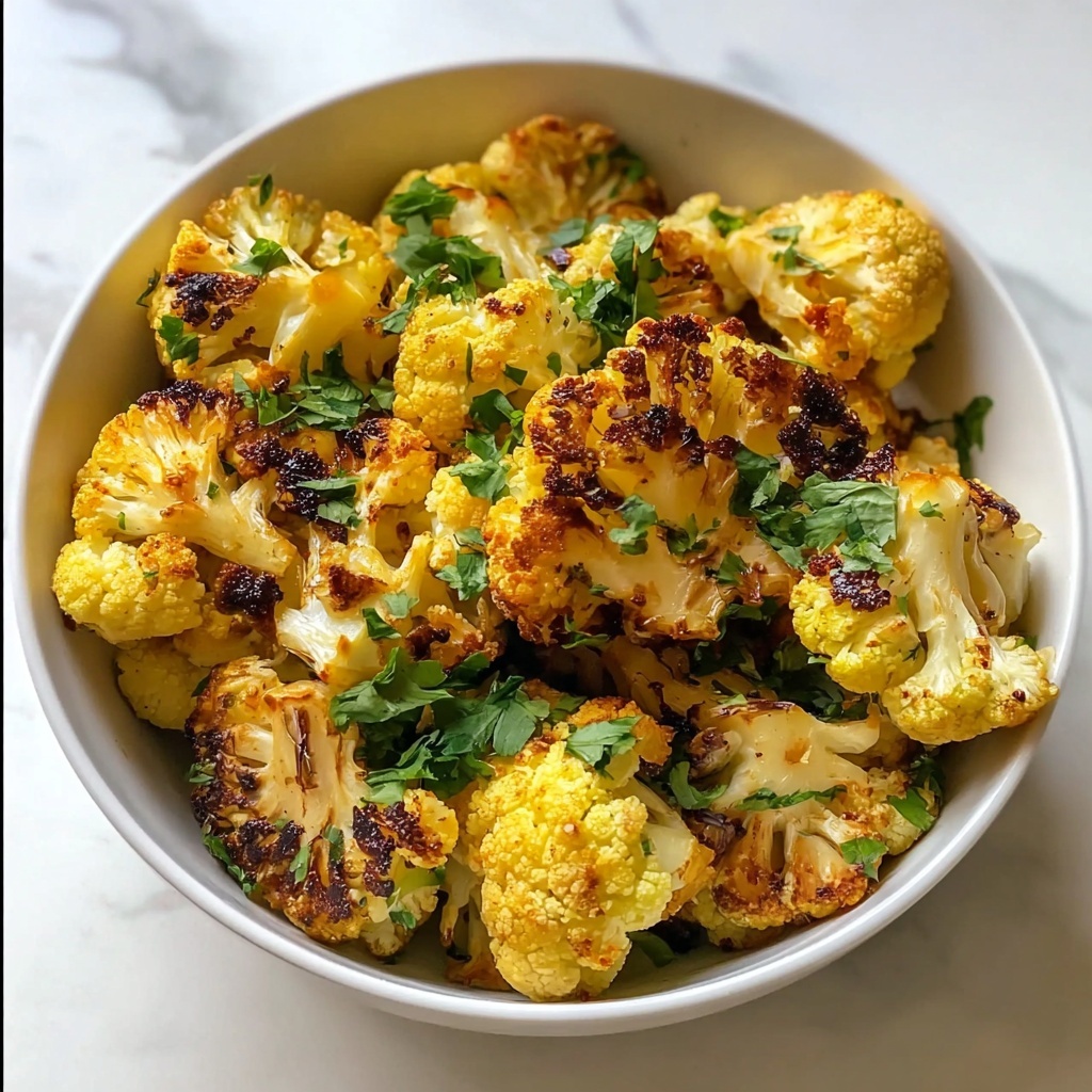 Crispy Parmesan Roasted Cauliflower Recipe - Recipe Image