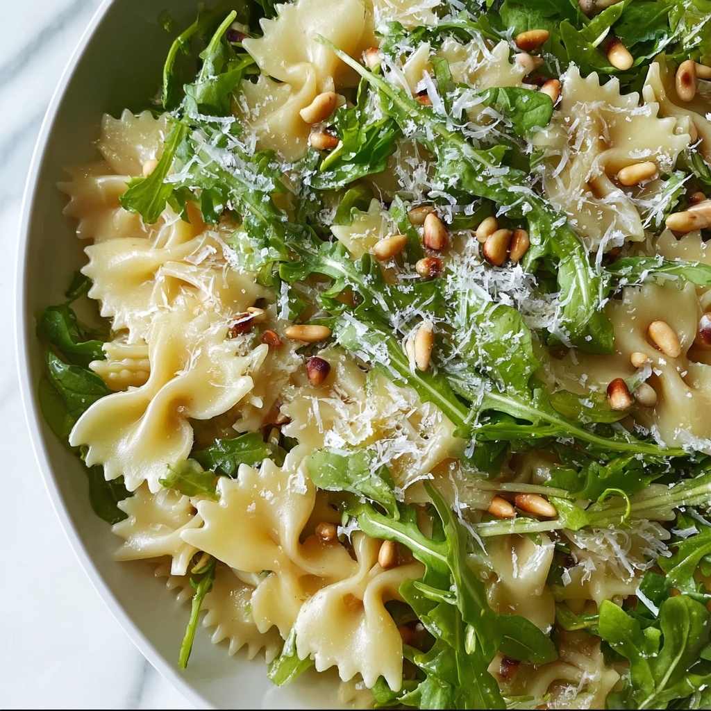 Lemon Basil Parmesan Pasta Salad with White Balsamic Vinaigrette Recipe - Recipe Image