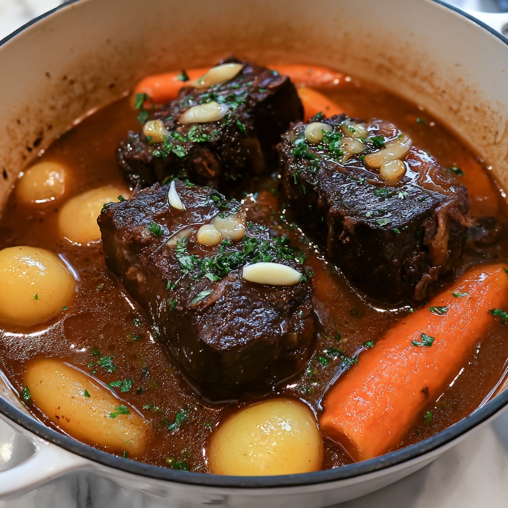 Oxtail Bourguignon Recipe - Recipe Image