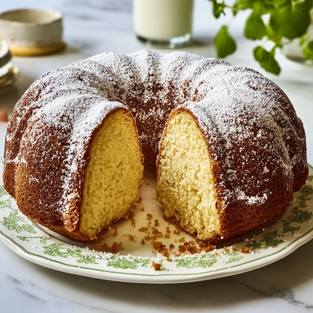 Classic Pound Cake Recipe - Recipe Image