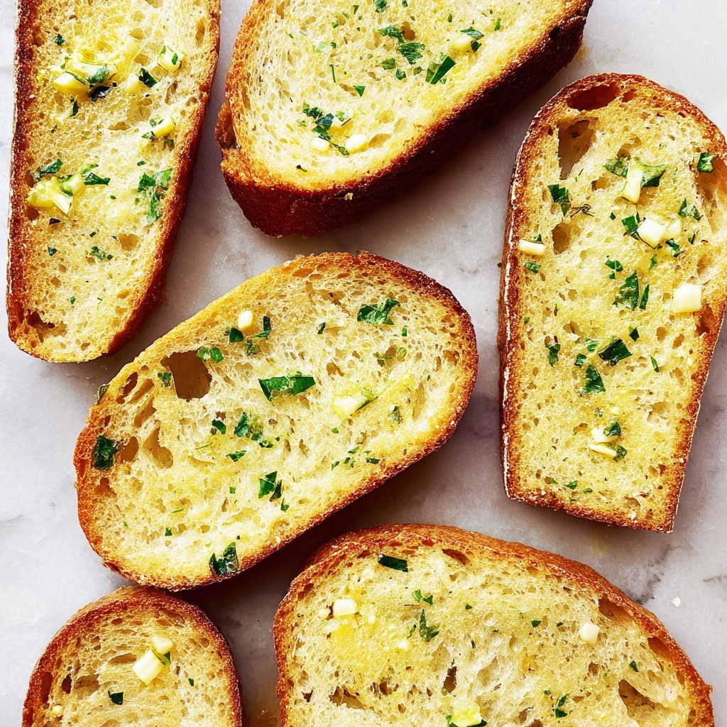 Gorgonzola Garlic Bread Recipe - Recipe Image