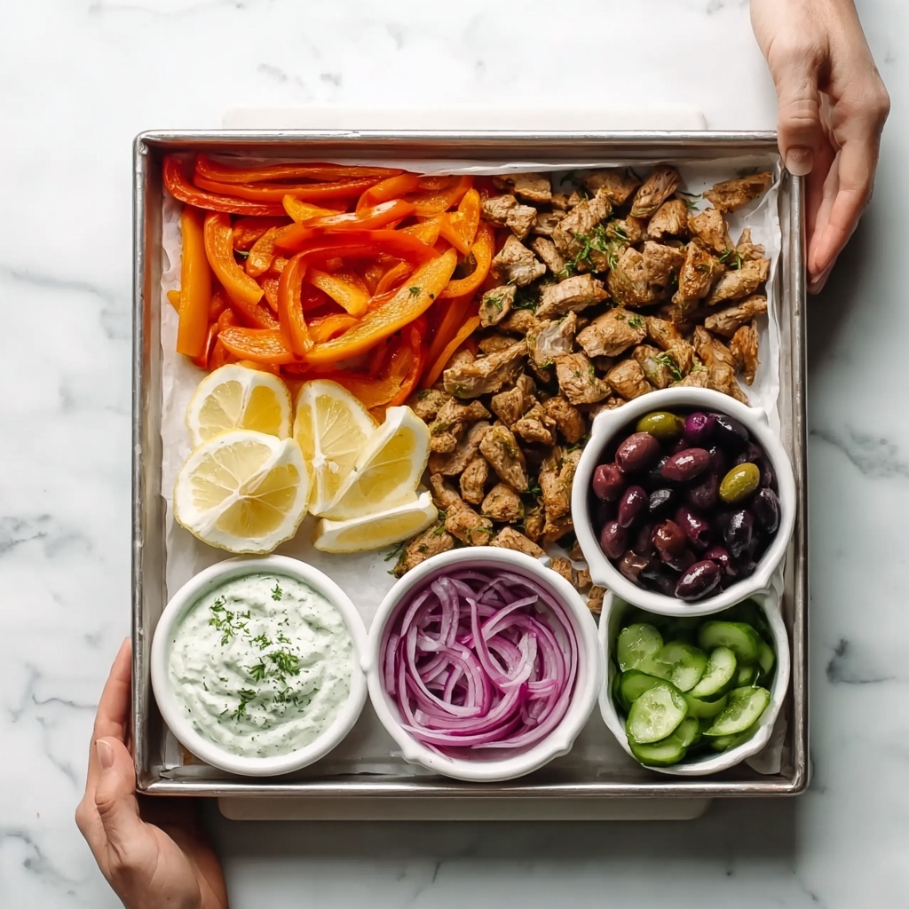 Chicken Pitas with Roasted Veggies and Herby Ranch Recipe - Recipe Image