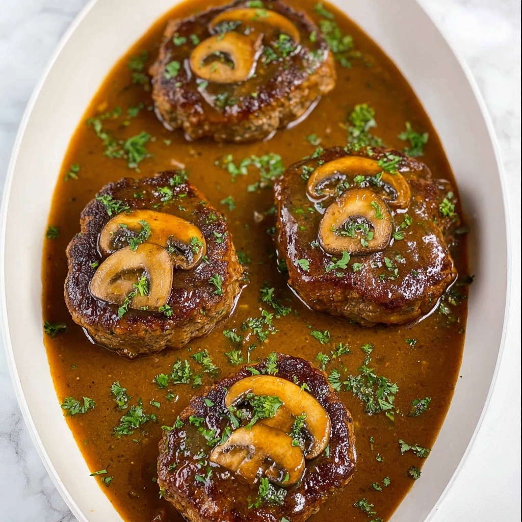Easy Salisbury Steak Recipe - Recipe Image