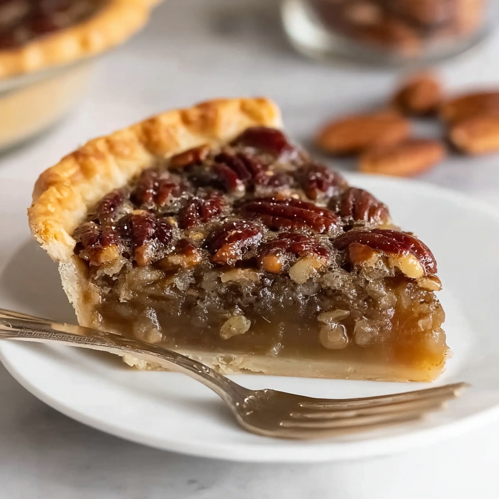 Gluten-Free Pecan Pie with Toasted Nuts and Maple Bourbon Filling Recipe - Recipe Image