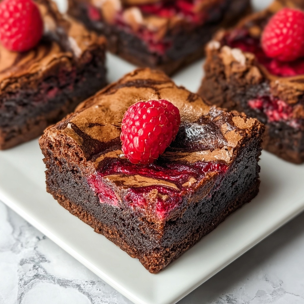 Fudgy Raspberry Swirl Brownies That Everyone Will Love Recipe - Recipe Image