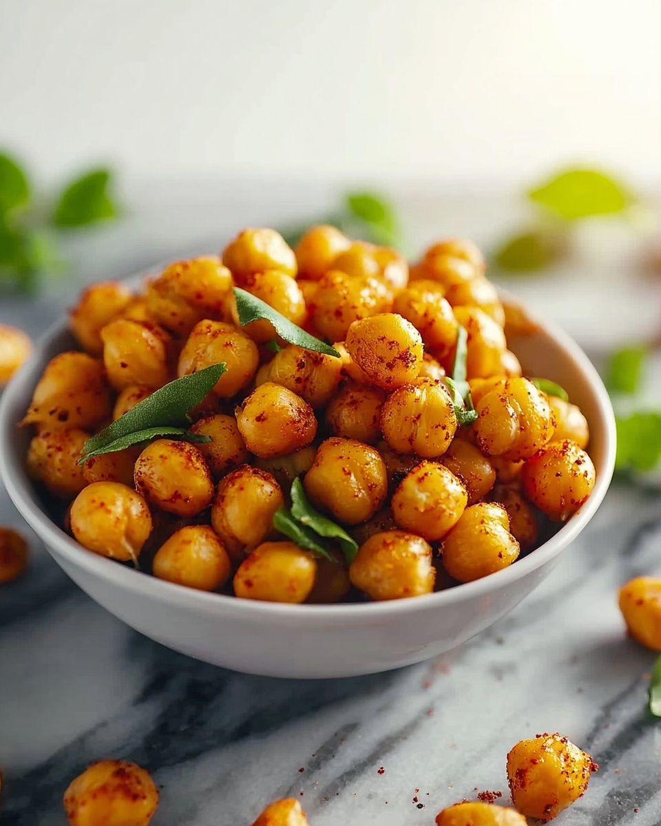 Spicy Roasted Chickpeas Recipe - Recipe Image