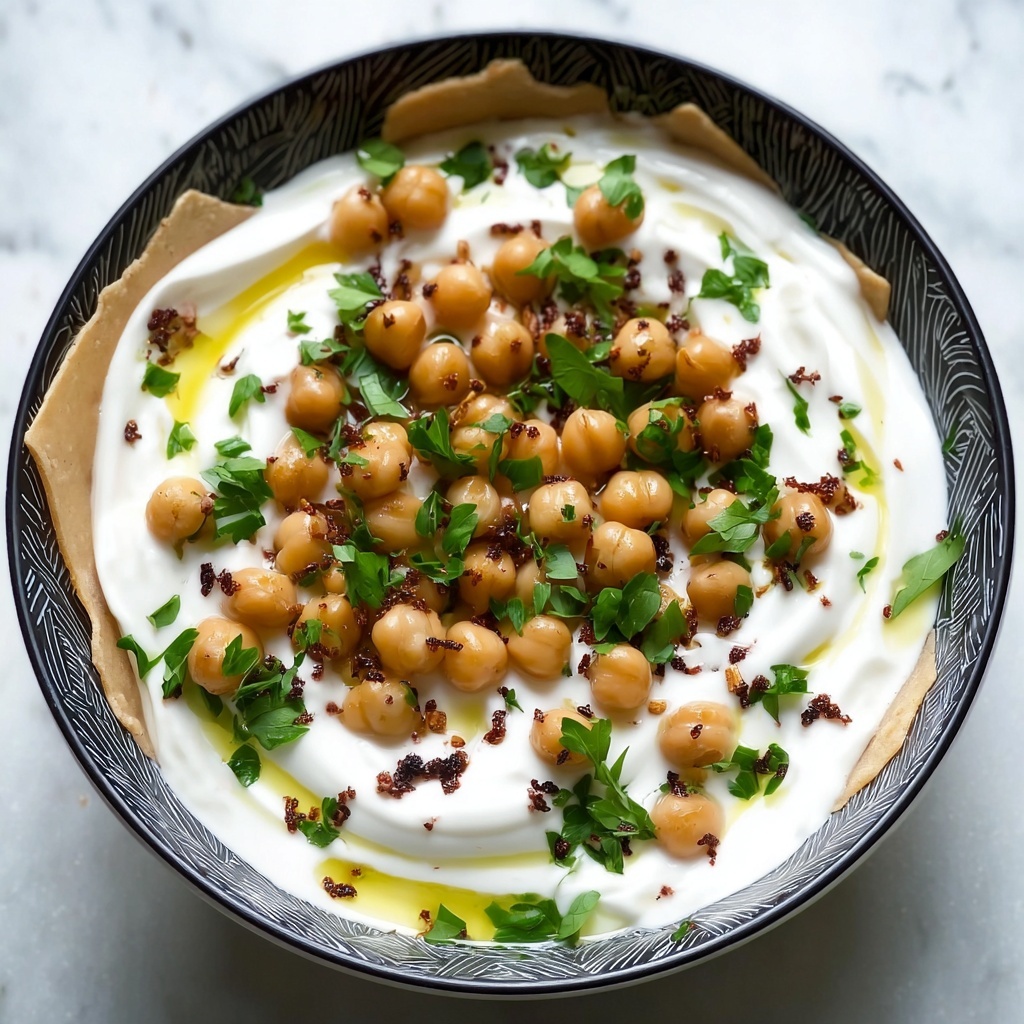 Syrian Chickpea and Yogurt Casserole Recipe - Recipe Image