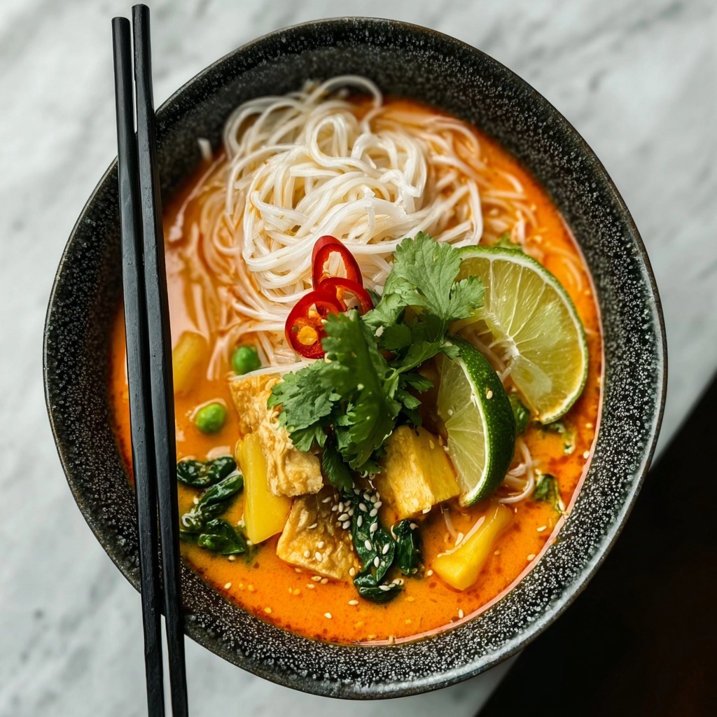Thai Curry Noodle Soup Recipe - Recipe Image