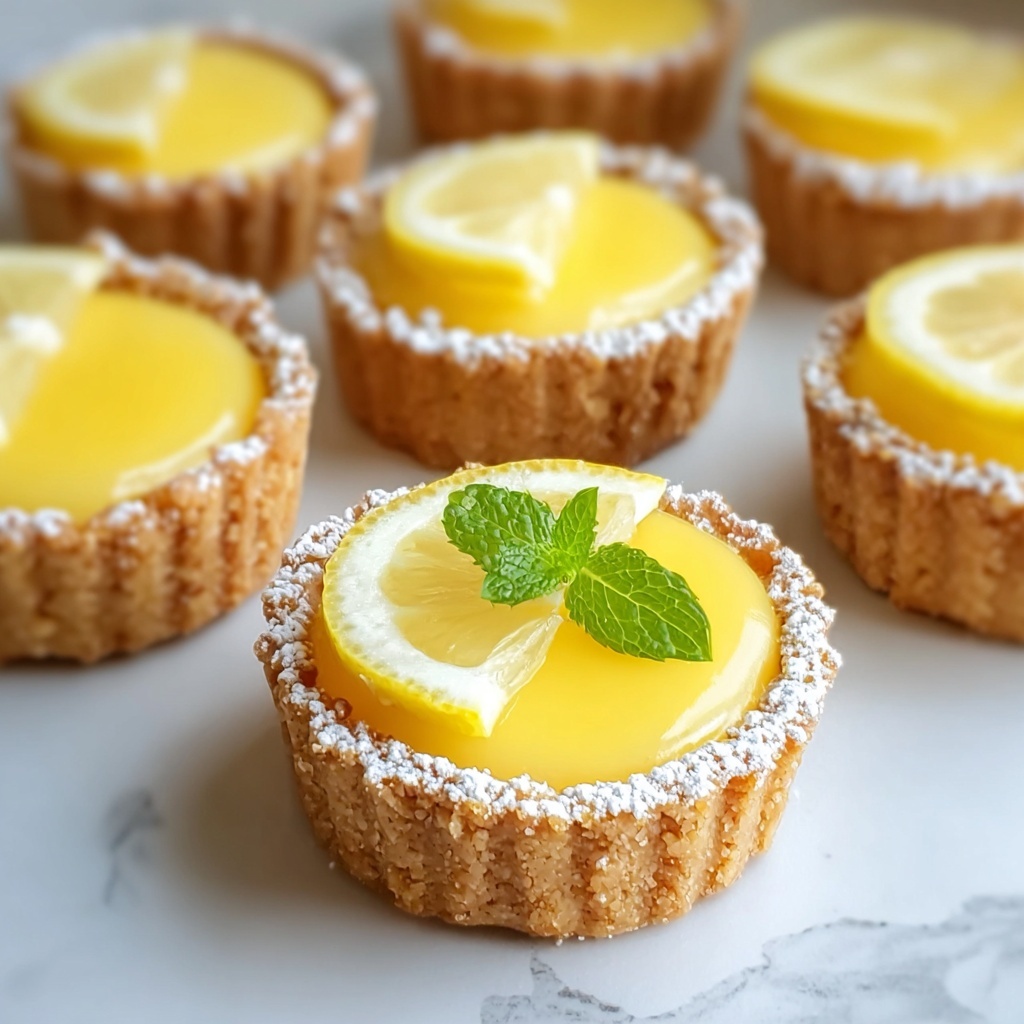 Keto Baby Lemon Pies Recipe - Recipe Image
