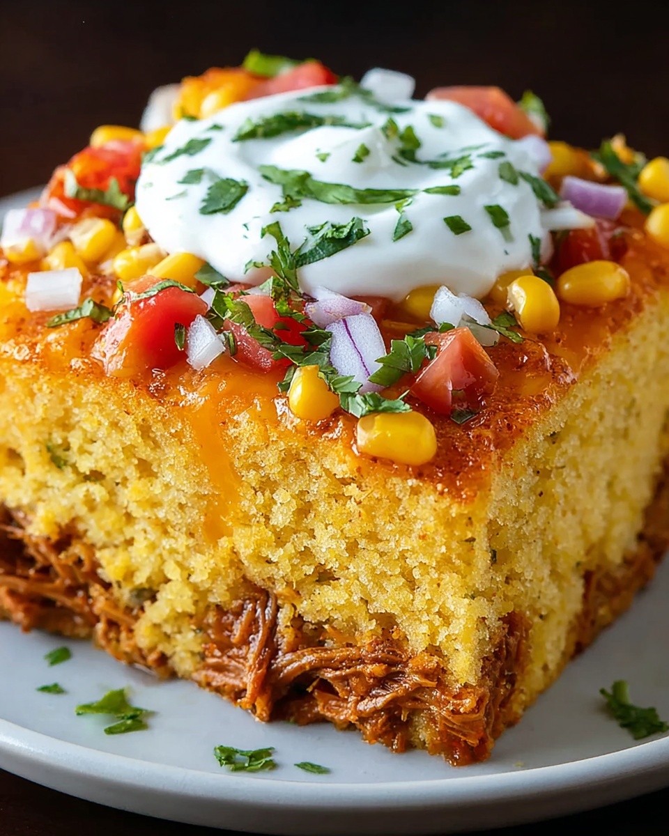 Chicken Tamale Pie: A Flavor-Packed Comfort Classic Recipe - Recipe Image