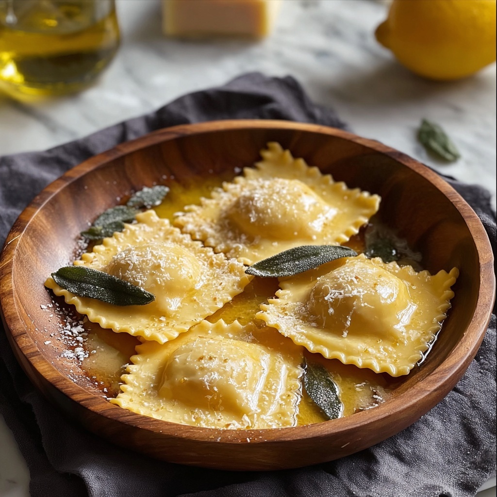 Vegan Lemon Ricotta Ravioli: An Incredible Ultimate Recipe - Recipe Image