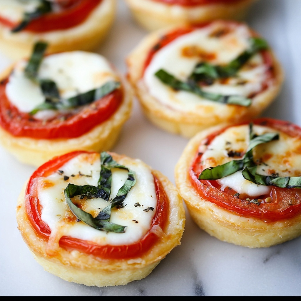 Mini Tomato and Mozzarella Tarts Recipe - Recipe Image