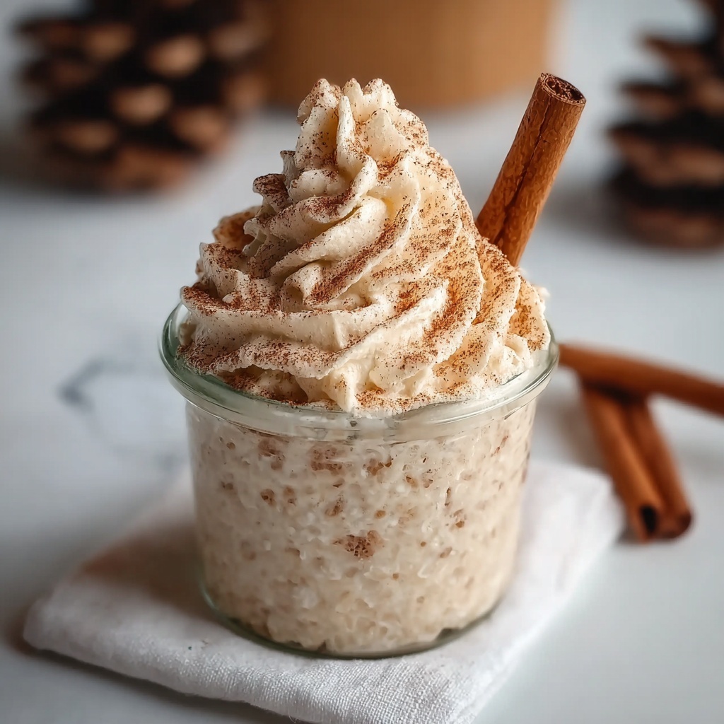 Easy Cinnamon Roll Overnight Oats Recipe - Recipe Image