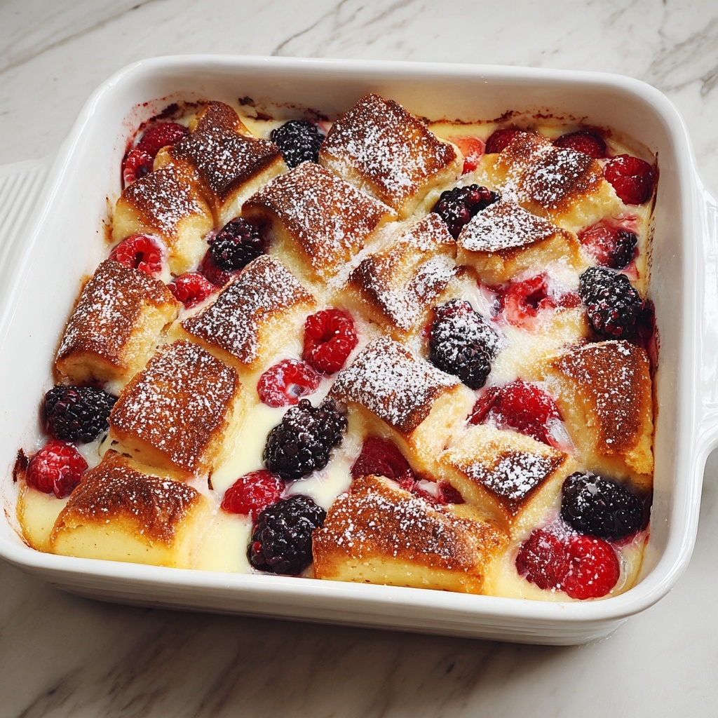 Berry Croissant Bake Recipe - Recipe Image