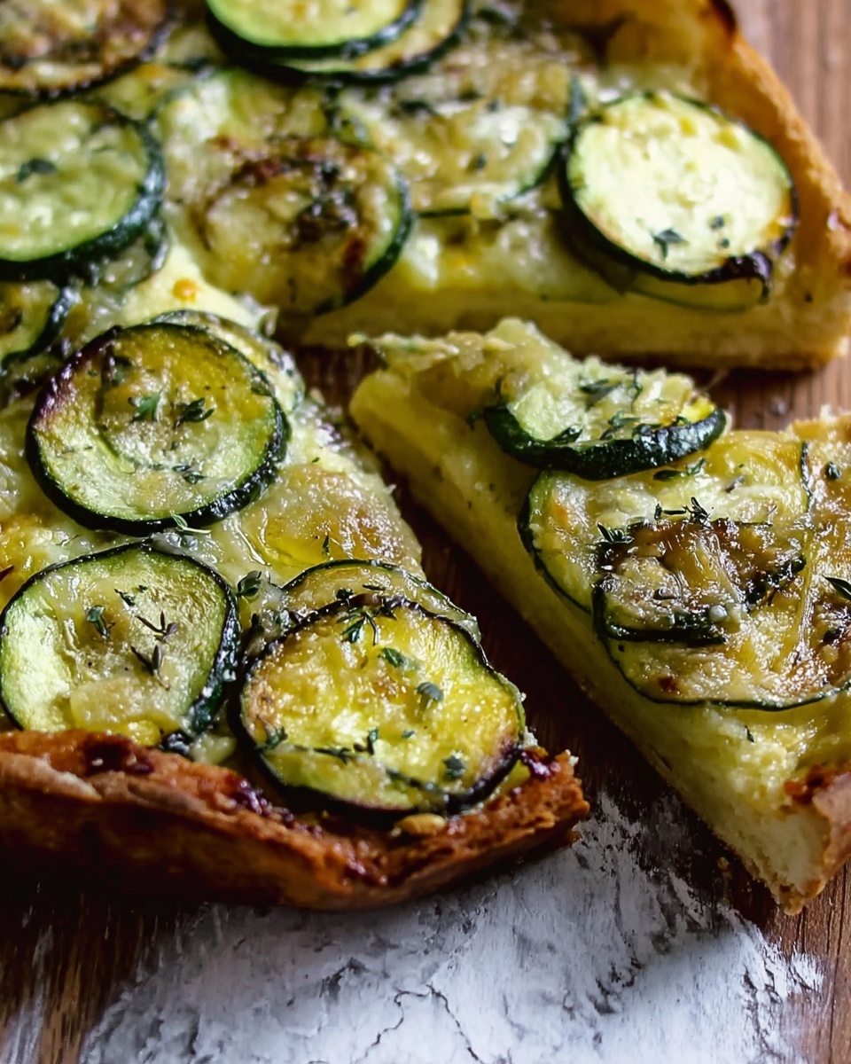 Scarpaccia (Italian Zucchini Tart) Recipe - Recipe Image