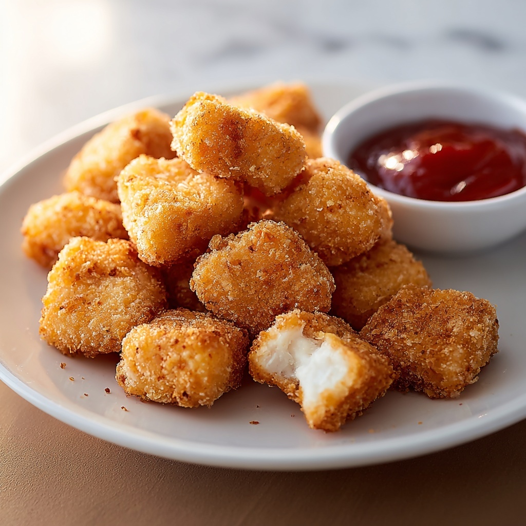 Crispy Homemade Chicken Nuggets Recipe - Recipe Image